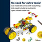 3 Bees & Me Stem Car Building Erector Toy Kit | Educational Metal Project For Boys And Girls Aged 8-11 Years Old (Ages 6-7 With