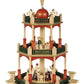 Alexander Taron Importer 86022 Richard Glaesser Pyramid-3-Tier Nativity with Stain finish-13 H W x 12.5 D, 13 x 12.5 x 12.5, Bro