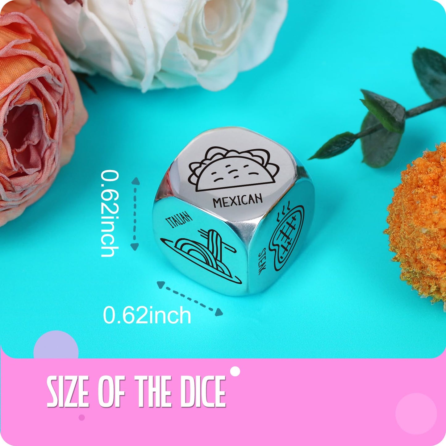 Valentines Day Gifts For Her Him, Funny Date Night Decision Dice For Her Women Gift, Men Women Gifts For Valentines Wife Husband