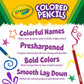 Crayola Colored Pencils (36Ct), Kids Pencils Set, Arts & Crafts Supplies, Coloring Book Pencils, Gifts For Kids & Toddlers, Ages 3+