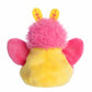 Aurora® Astrid Rosy Maple Moth™ Plush - Pink 5" Stuffed Animal for Kids & Collectors, Soft Polyester, Fun Birthday Gift