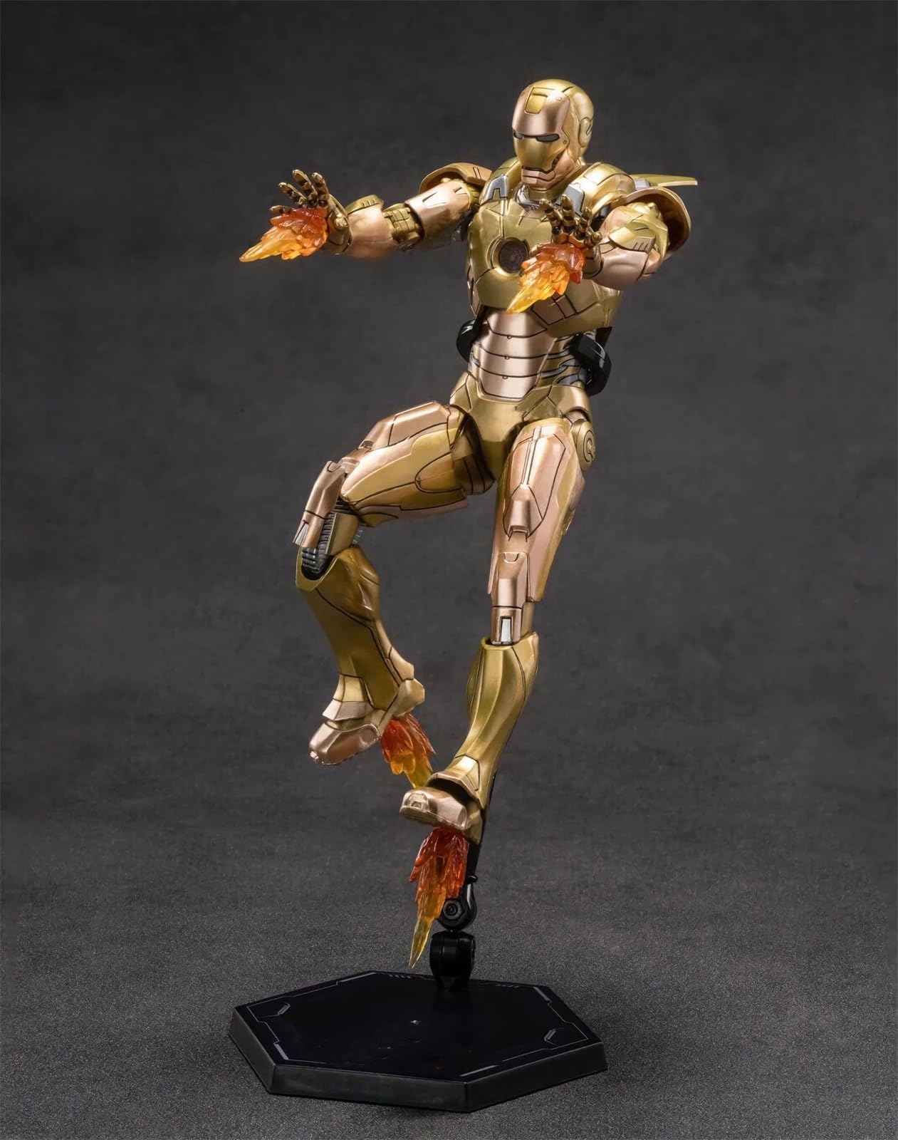 BANOBI 7 Inch MK21Ironman Action Figure (1/10 Scale) with Lots of Accessories,Exquisite Painting Collectible Toy