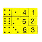 Koplow Games Foam Spot and Number Dice - 1 Pack Multicolor, 16mm