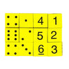 Koplow Games Foam Spot and Number Dice - 1 Pack Multicolor, 16mm