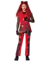 Spirit Halloween Descendants: The Ride Of Red Kids Red Jumpsuit Costume | Officially Licensed | Theatrical Outfit