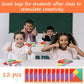 Meooeck Wooden Tangrams Puzzle, 12 Pieces - Portable, Educational Gifts For Kids Ages 4-8, Brain Logic Blocks For Manipulatives