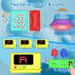 Toddler Toys For 1-2 Year Old Boy, Musical Montessori Busy Board, Early Educational Toy For Toddlers 1-3, Motor Skills Developmental Toy For 12-18 Month Age, Birthday Gift For 1+ Year Old Boy Girl