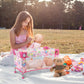 Chyyeerkidd Toy Baby Doll Crib For 18'' Dolls, Cute Pink Heart Designed Baby Doll Bed With Carry Bag, Toy Crib Doll Furniture Fo