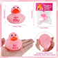 30 Pcs Valentine'S Day Ducks Gifts For Kids Classroom With Valentines Exchange Cards Valentine Rubber Duckies Gifts Bag Stuffers