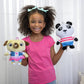 Doloowee Plush Nico And Chip Toys Best Buddies Official Licensed 8    Chip And Nico Stuffed Animal Toy Plush In 2-Pack Bundle