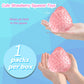 Handmade Strawberry Taba Squishy Toys,Kawaii Strawberry Squishies Squeeze Toys, Cute Strawberry Kawaii Novelty Things(Glitter Pi