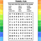 ZOCO - Word Search for Kids - Mini Activity Pads (50 Bulk Pack Without Crayons) - Party Favors, Goodie Bag Stuffers, Activities