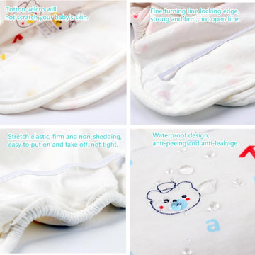 Ohijgn Reborn Baby Dolls Diapers For 17-22 Inch Newborn Doll- 4-Piece Pack