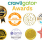 Crawligator Baby Tummy Time Toy - Develops Gross Motor Skills - Ergonomic Design For Comfort