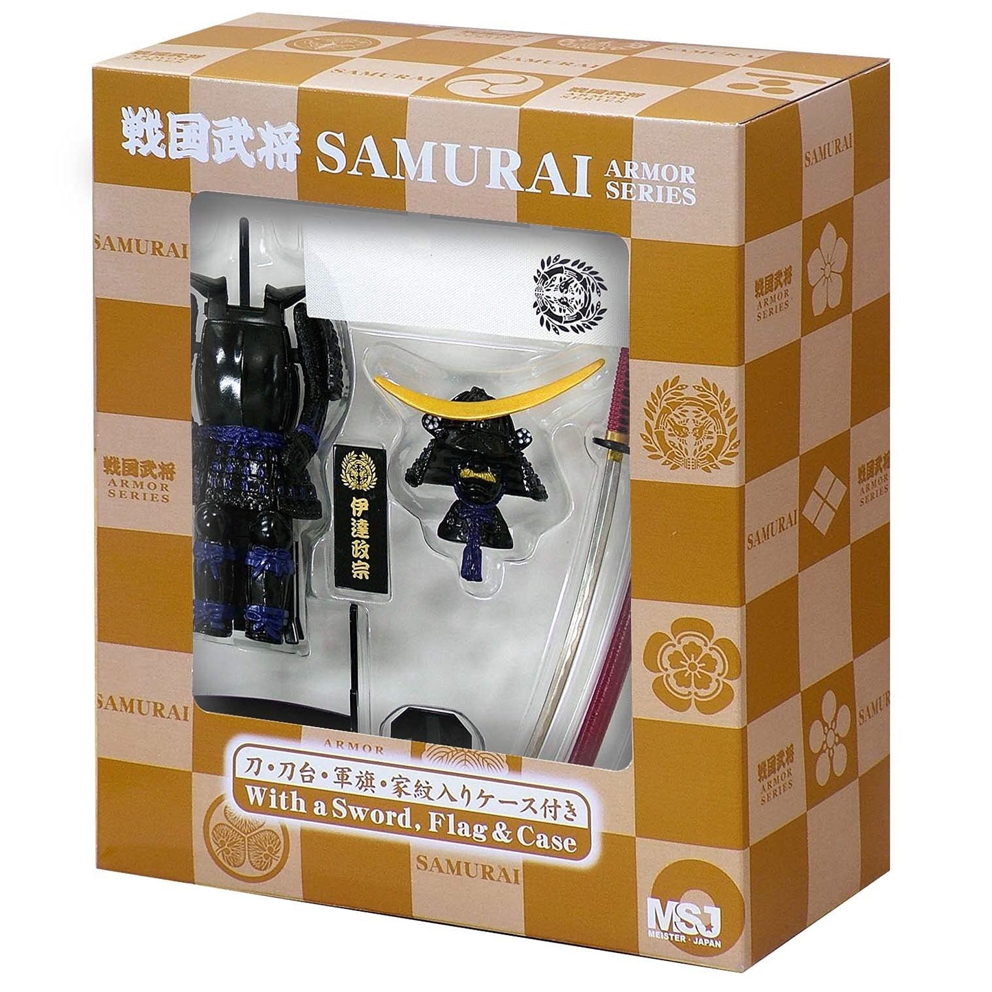 MEISTER JAPAN Samurai Figure Tools for Men protective covering Series A4 Tokugawa Ieyasu