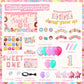 Lxlucktim Donut Birthday Party Supplies For 1 Year Old Girl, 150 Pcs Sweet One Party Decorations For Girls Baby - Backdrop, Tabl