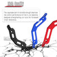 RCarmumb Alloy Front Rear Shock Tower Upgrades Part for 1/10 Big Rock 3S BLX,Granite/Senton 3S BLX(Mega550),1/8 Typhon 3S BLX(Me