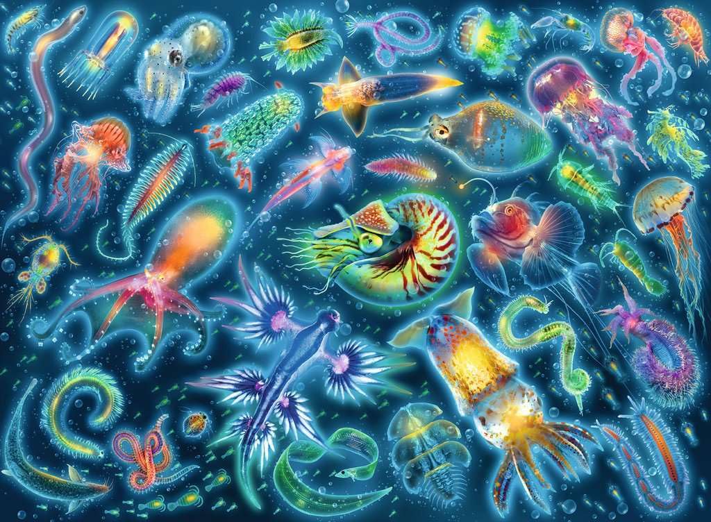 Ravensburger 500 Piece Jigsaw Puzzle - Colourful Underwater Species for Ages 10+, Cardboard, Multi-colored, Model 17375
