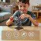 IBLOTIME Raptor Dinosaur Building Set - 870PCS, Jurassic Micro Bricks Dino Figures Model Kit with Display Base for Adults and Ki