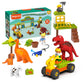 Anpcso Kids Toys For 2 3 4 5 6 7+ Year Old Boys Toddlers Classic Brick Set, Dinosaurs, Car, Figures, Build, Learn And Play, Educational Interactive Creative Diy Toy Compatible With All Major Brands