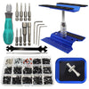 RC Car Repair Work Stand Repair Tool Set 360 Degree Rotation and 523 PCS RC Screws Kit & RC Screwdrivers and Screws Pallet Kit f