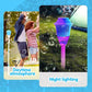 Bubble Maker Stand, Outdoor Vertical Bubbles Machine for Kids, Rechargeable & Automatic Bubble Maker with Night Light and Music,