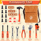 Kids Tool Set,MAGIC4U 26PCS Toddler Tool Set with Tool Bag,8 Tools Equipements,Pretend Play Construction Kits for Kids Age 3-6 Y