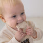 Moonkie Teething Toy, Safe & Easy To Hold Bpa Free Silicone Baby Soothing Teethers, Prevent Finger Sucking Teether Toys Best For Babies 0-6 6-12 Months (Sheep Shifting Sand)
