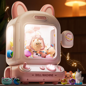 Skirfy Claw Machine For Kids,Mini Vending Machine, Prize Dispenser Toys For Girls And Boys, Electronic Arcade Game For Party Bir