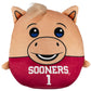 Sleep Squad Oklahoma Sooners Boomer 12'' Mascot Kiri Cloud Plushie - Official Collegiate Plush