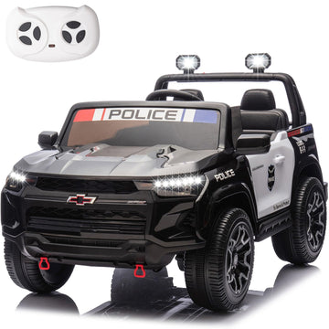 Nitoess 24V Battery Powered Ride On Cars With Parent Remote, Chevrolet Silverado Hd 2 Seater Kids Electric Car For Boys Girls,Ev