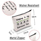 Jxgzso Novelty Mahjong Cosmetic Bag Mahjong Lover Gift Mahjong Is My Retirement Plan Board Game Zipper Purse Gift Lucky Mahjong