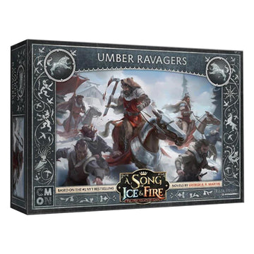 Cmon A Song Of Ice And Fire Tabletop Miniatures Gamehouse Umber Ravagers Unit Box - Swift And Merciless Cavalry! Strategy Game F
