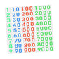 Club BollywoodMontessori Number Cards Math Manipulatives Math Games for Preschool Children|Baby|Toys for Baby|Developmental Baby
