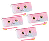 Kobbet Unicorn Fur Pencil Pouch For Girls,Unicorn Case Theme Return Gift In Bulk Party Favor Travel With Pen Girls Set Pack Of 4