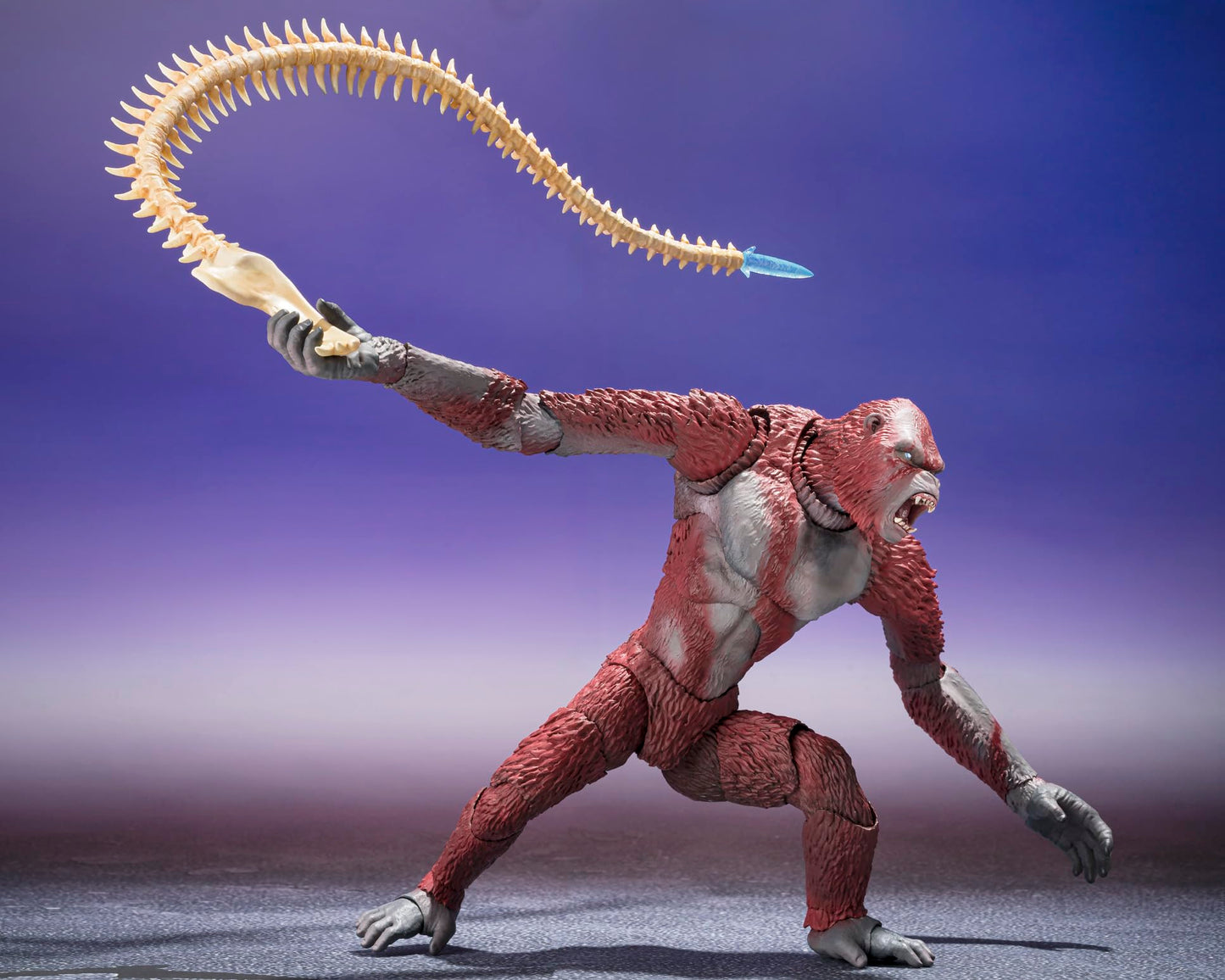 TAMASHII NATIONS S.H.MonsterArts Skar King Action Figure - Godzilla x Kong: The New Empire, Model BAS66752, PVC Material