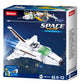 Sluban M38-B0731C Space Shuttle (62 Pieces), Multicolored
