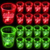 mishunyus 24 Pcs Christmas Party Cups,Glowing Christmas Team Naughty or Nice Party Cups Decoration Cups for Christmas Party Cups