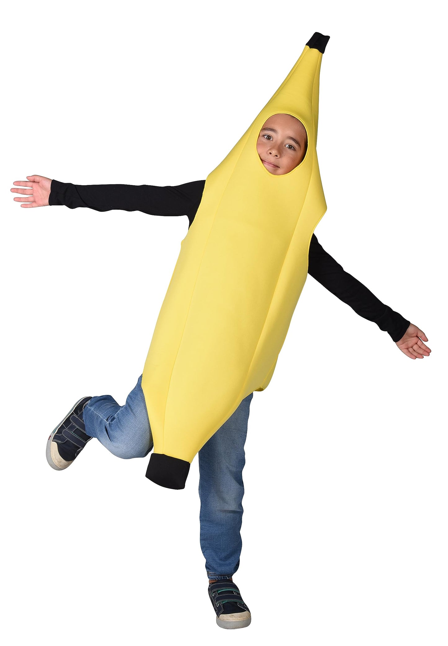 Rasta Imposta Ultimate Banana Tropical Fruit Halloween Costume, Child Size 7-10