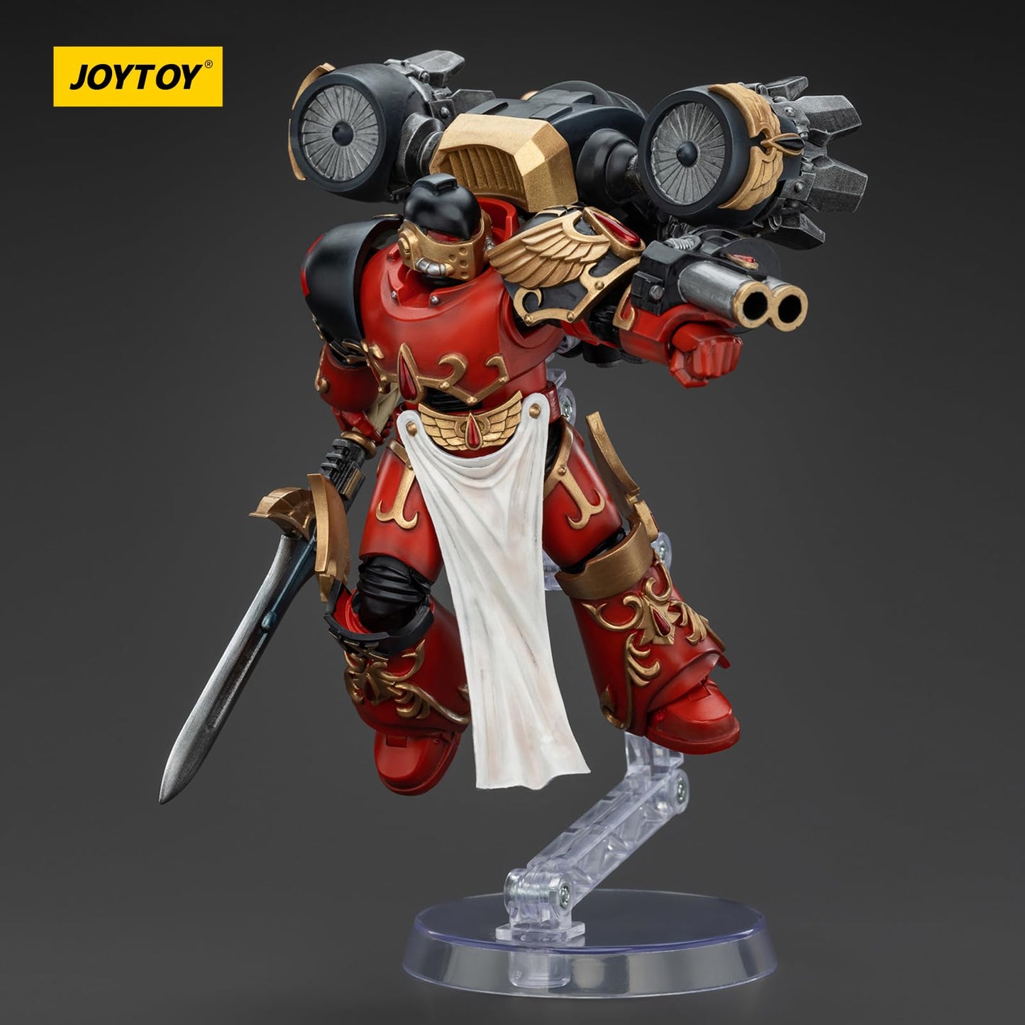 JOYTOY Warhammer 40k Blood Angels, 1/18 Blood Angels Dawnbreaker Cohort Dawnbreaker 2 Action Figure Collect Model