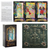 Patpat 78Pcs Tarot Card Deck Set, Aesthetic Illustration Design With Iridescent Finish, Beginner Tarot Cards Enthusiasts Friendl