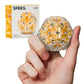 Speks Geode Magnetic Fidget Toy | Sensory Desk Toy For Adults & Teens 14+ | Stress Relief Gift | Sphere, Topaz