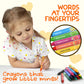 TinyGeeks 16 Colors Jumbo Crayons + Non Toxic Crayons for Toddlers 1-3 | Washable for Kids Ages 4-8 | Easy To Hold & Large | For