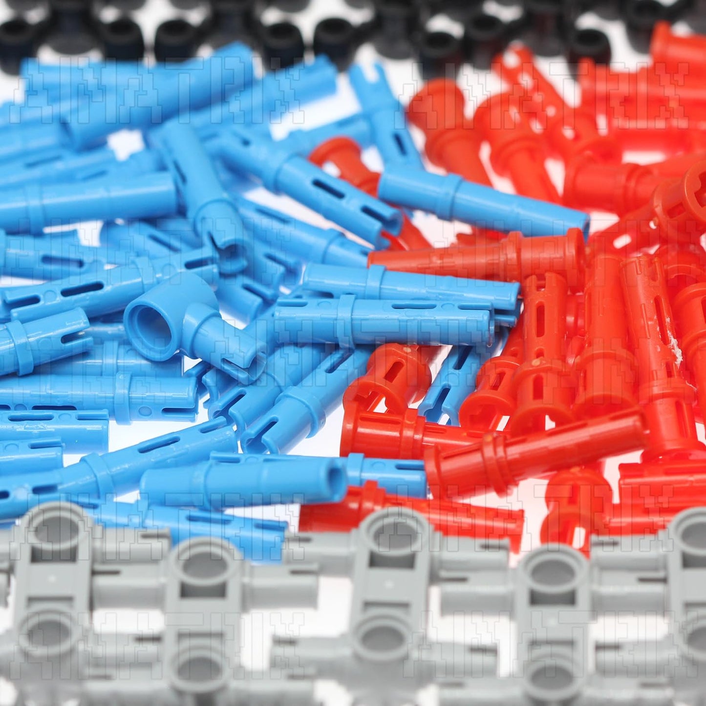 Aimatrix 899Pcs Technic Gears And Axles, Car Tracks-Tires With Gears-Pins-Shock Absorbers - Differentials,Compatible With Mainst