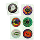 Assorted Halloween Sparkle Sticker Sheet Pack - 102 Stickers