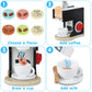 Play Kitchen Accessories Kids Wooden Coffee Maker Toy Espresso Machine Toddler Toy Kitchen Sets for Girls and Boys (Coffee Maker