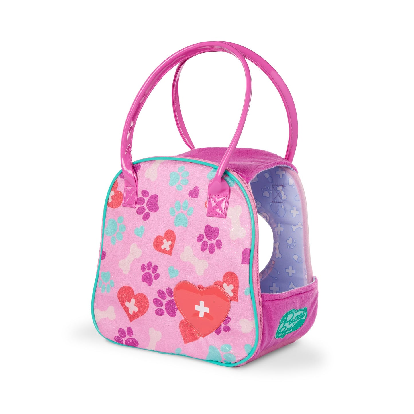 Pucci Pups - Plush Cocker Spaniel - Stuffed Animal - Carrier Bag - Stethoscope, Cast & More - Kids 3 Years + - Cocker Spaniel &