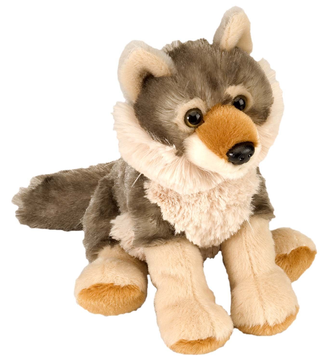 Wild Republic Wolf Plush, Stuffed Animal, Plush Toy, Gifts For Kids, Cuddlekins, 8 Inches