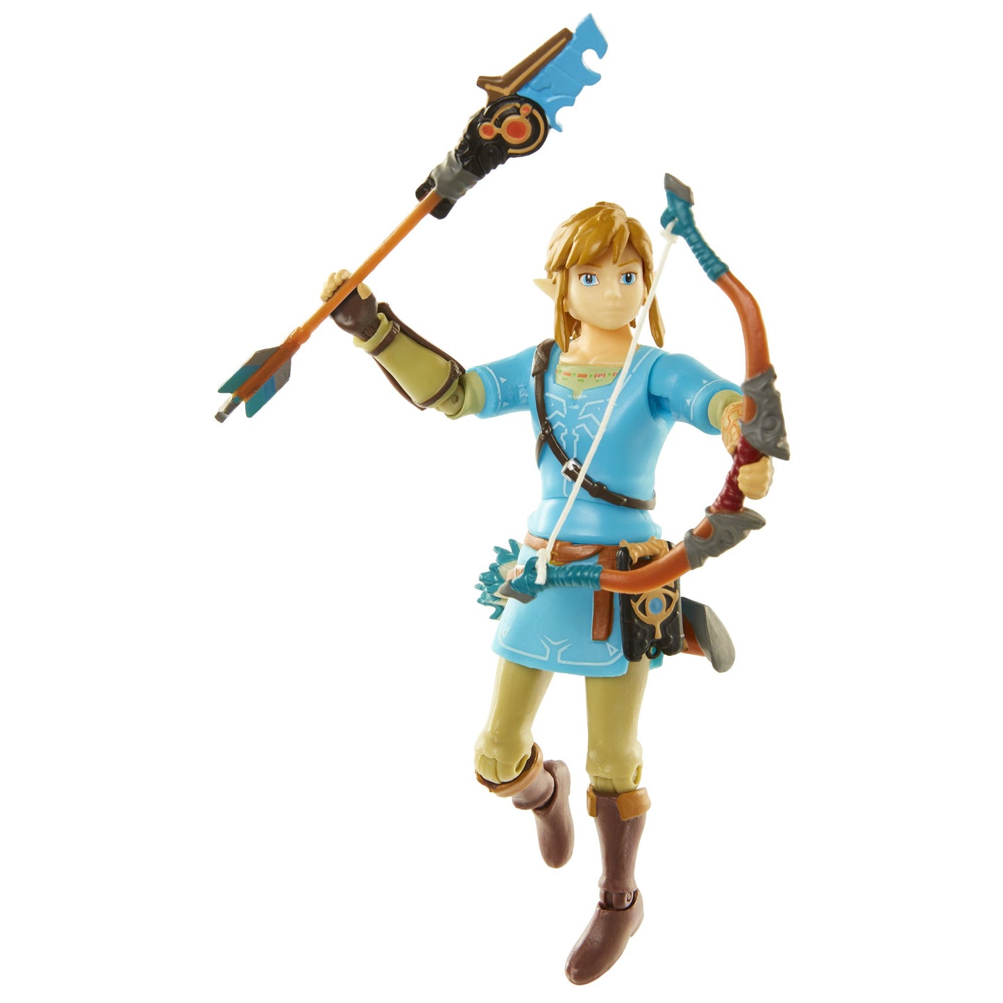 World of Nintendo The Legend of Zelda: Breath of The Wild Link 4 Inch Action Figure