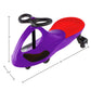 Lil' Rider Wiggle Car Ride On Toy - No Batteries, Gears or Pedals, Large Size, Purple, Model 80-1288PUR for Kids 3 Years and Up